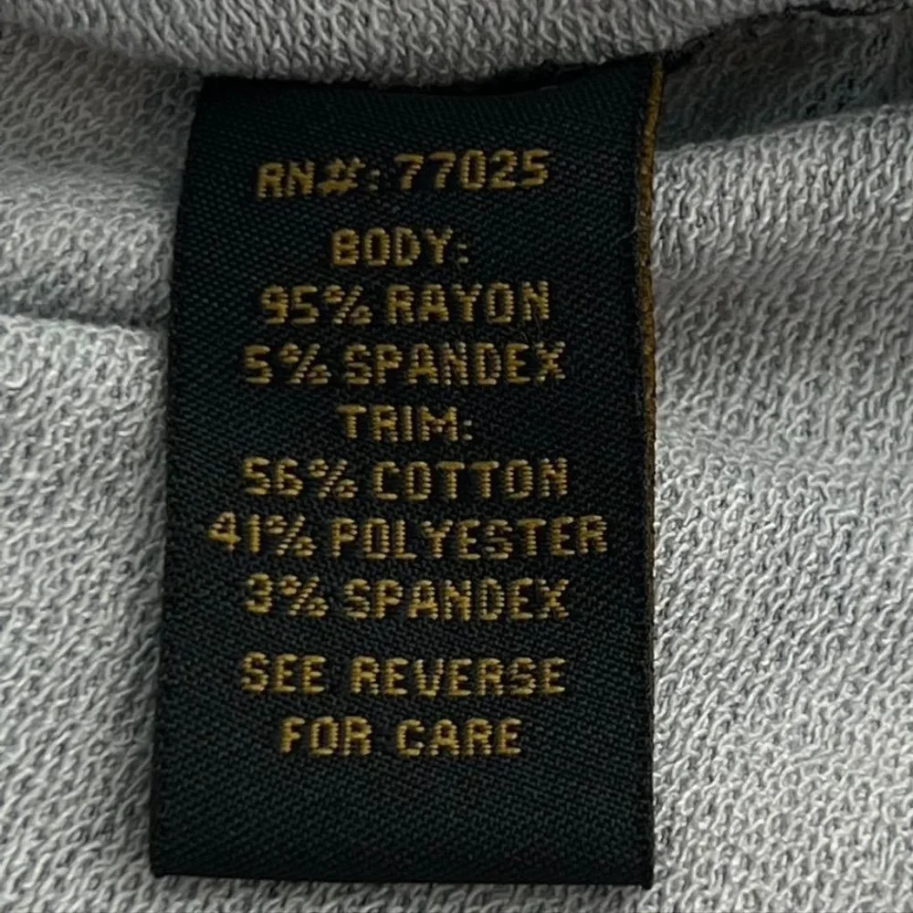 Serena Williams Signature Statement Womens Knit Top Size XS Rayon Camo - Picture 11 of 11